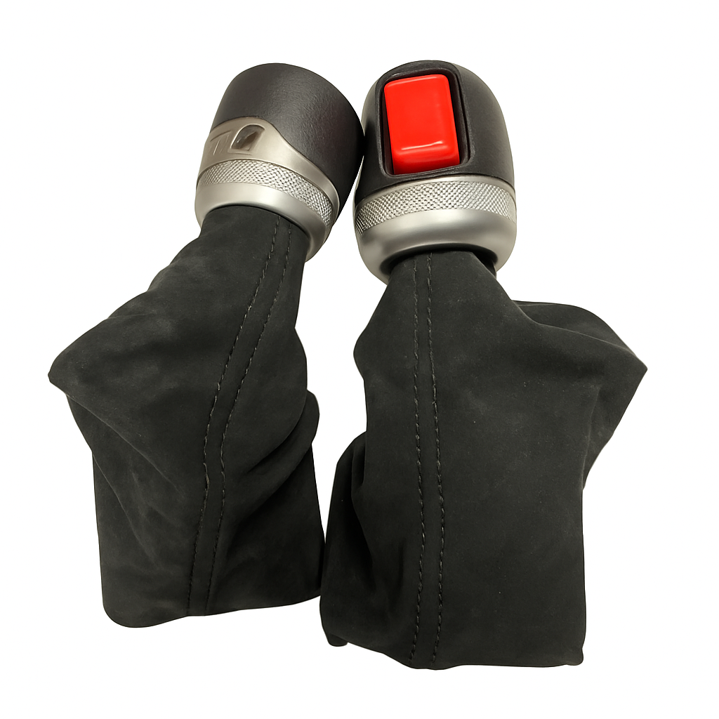 Jeep JT Gladiator Rubicon Real Suede Automatic Transmission and Transfer Case Shifter Boots 2018-2023