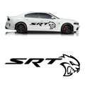 Dodge Hellcat SRT Demon Logo Vinyl Decal