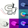 Cummins logo RGB Flow LED emblem light for Dodge ram